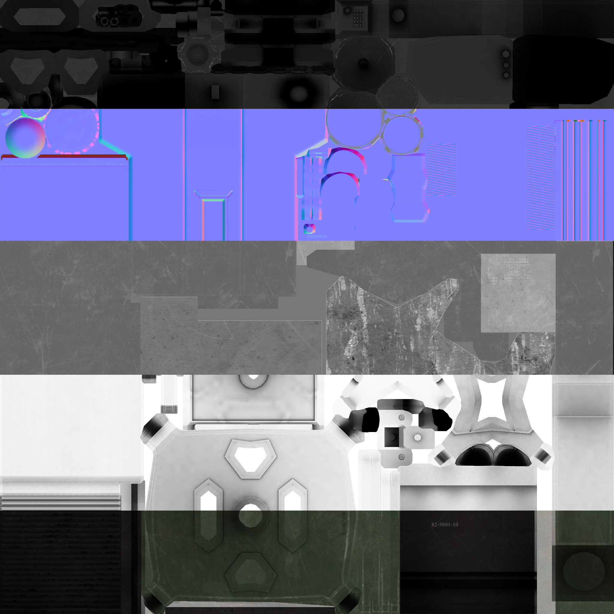 Mortar military weapon Low-poly 3D model_1