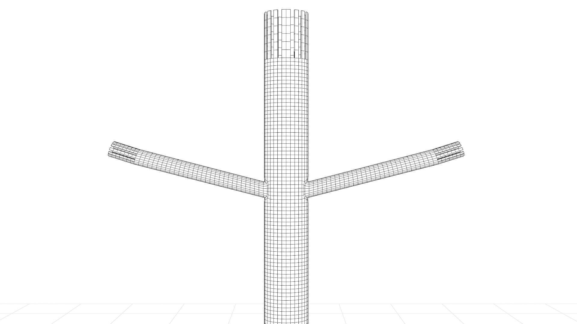 Sky Dancer Animation 3D model_9