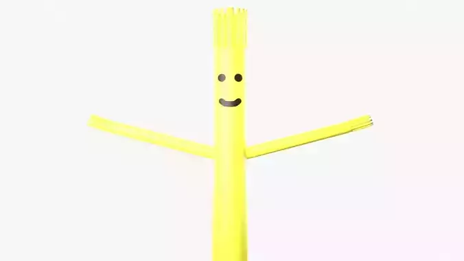 Sky Dancer Animation 3D model