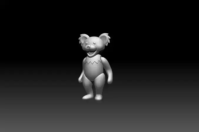 Cartoon beard doll 3D model STL FOR 3D PRINTING