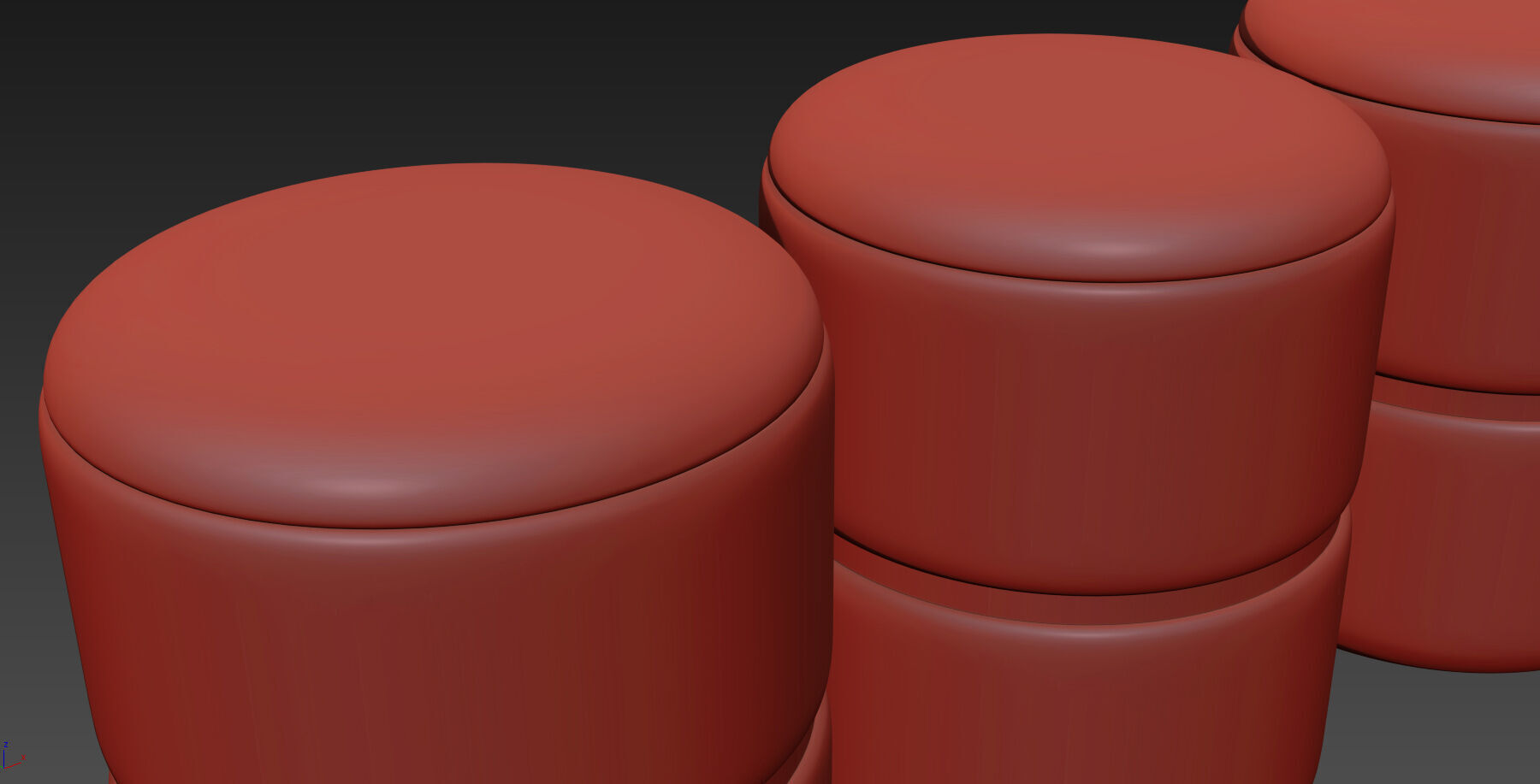 Carrie Pouf By InMyRoom 3D model_9