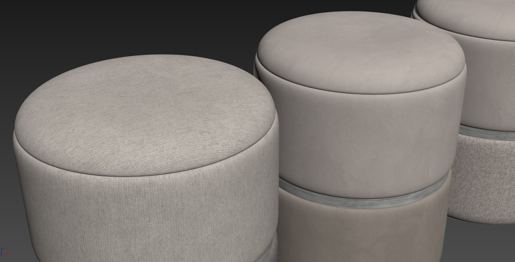 Carrie Pouf By InMyRoom 3D model_8