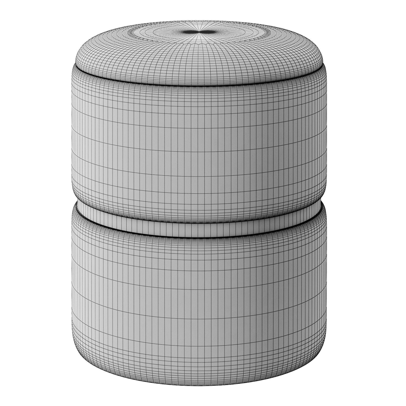 Carrie Pouf By InMyRoom 3D model_3