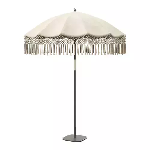 torso umbrella macrame