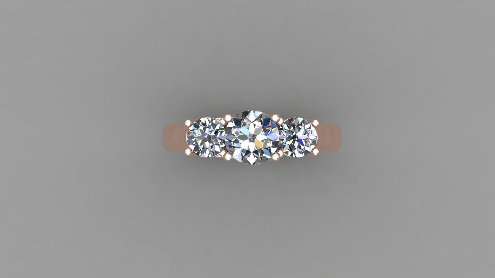 High Class Women Ring  WM 4 3D print model_4