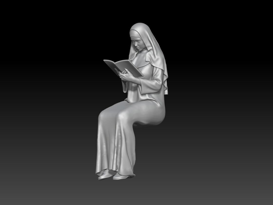 nun 4 3D print model_1