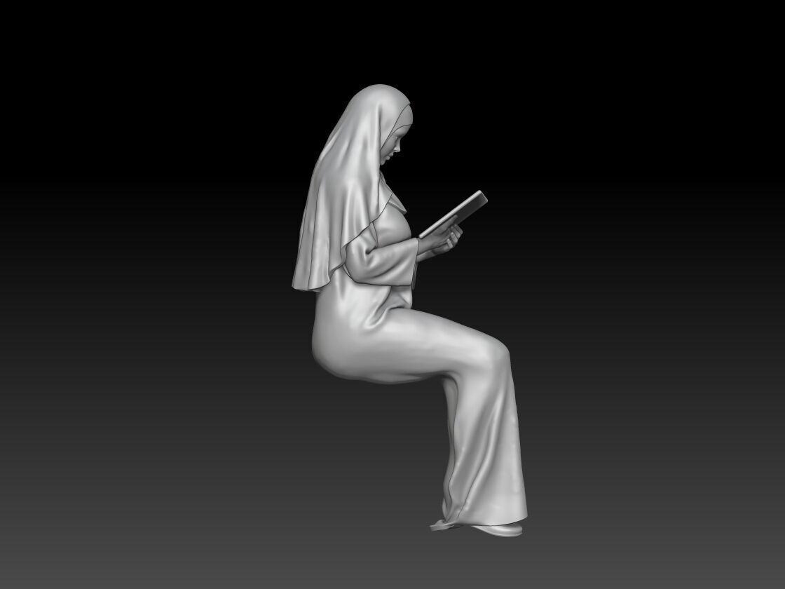 nun 4 3D print model_2