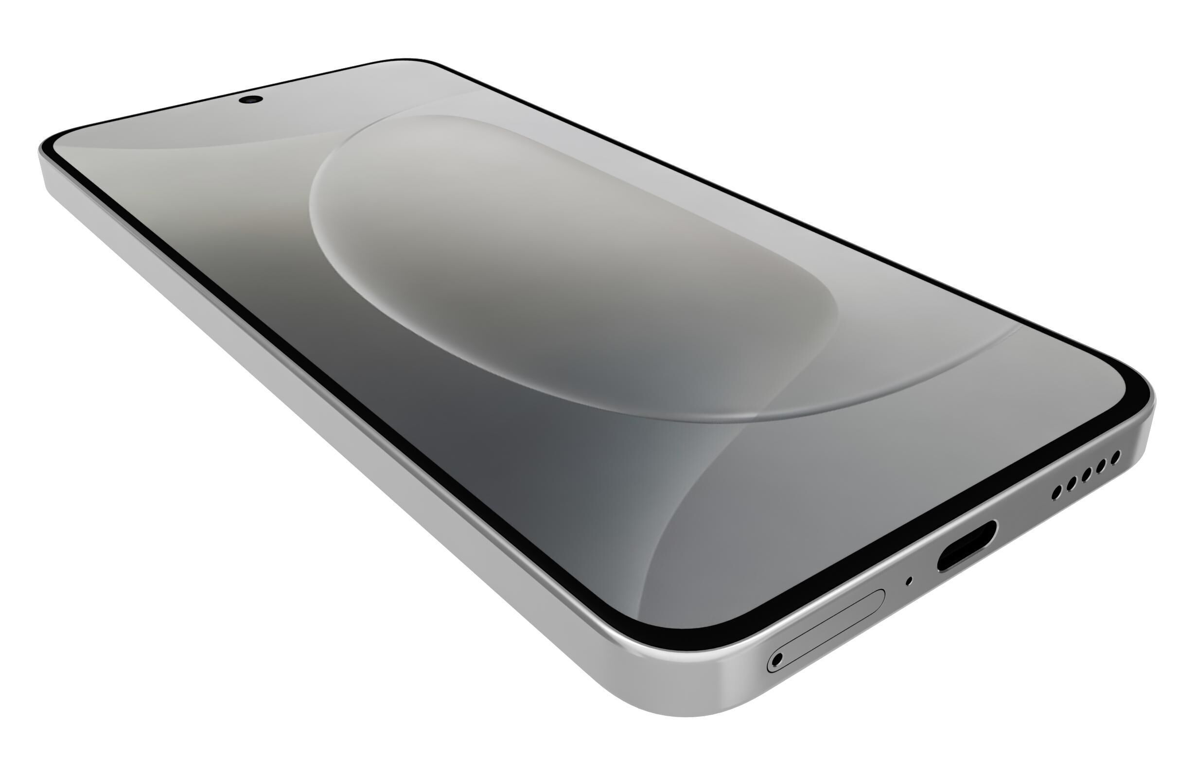 Honor 300 Gray 3D model_12