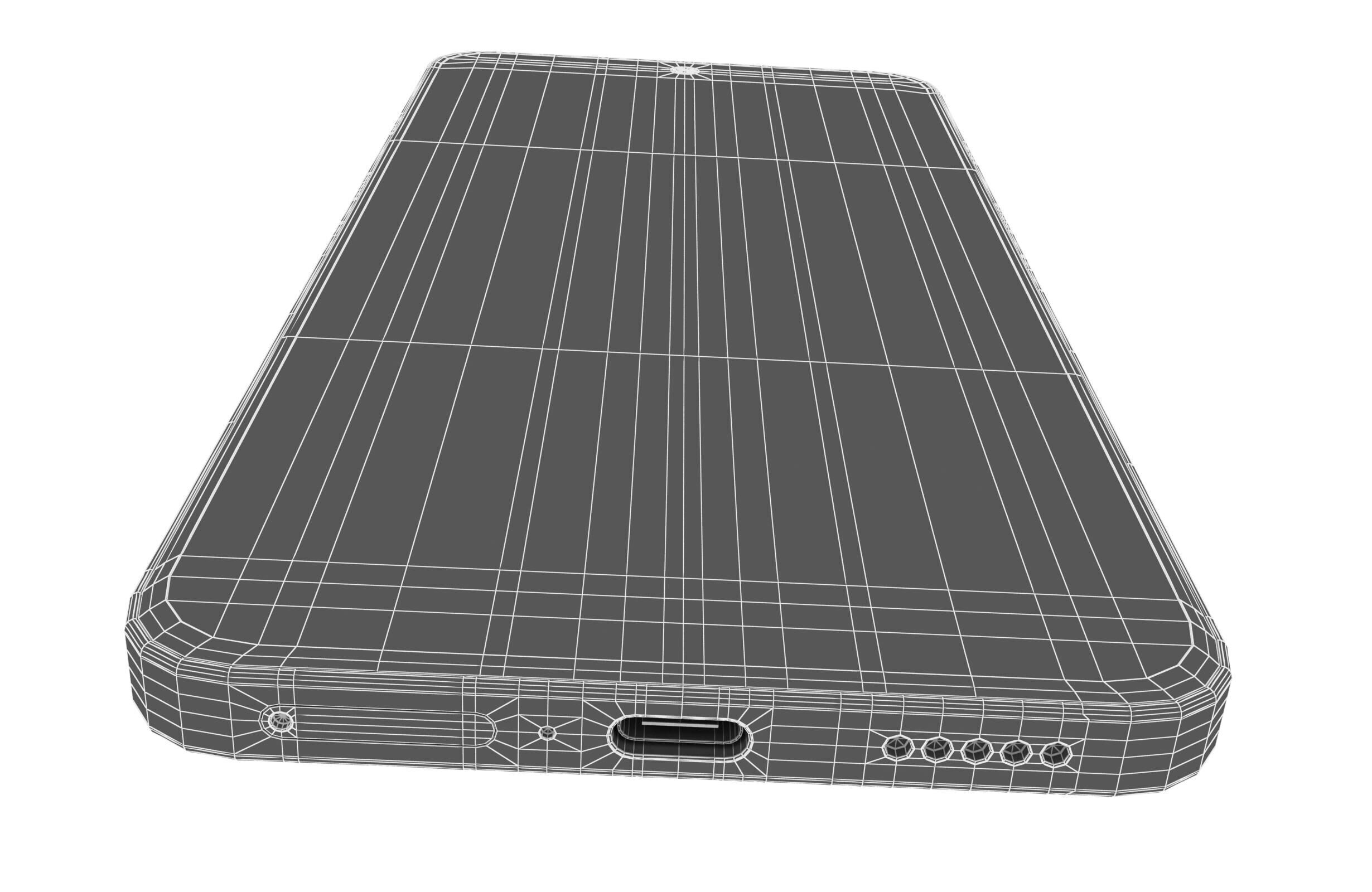 Honor 300 Gray 3D model_19