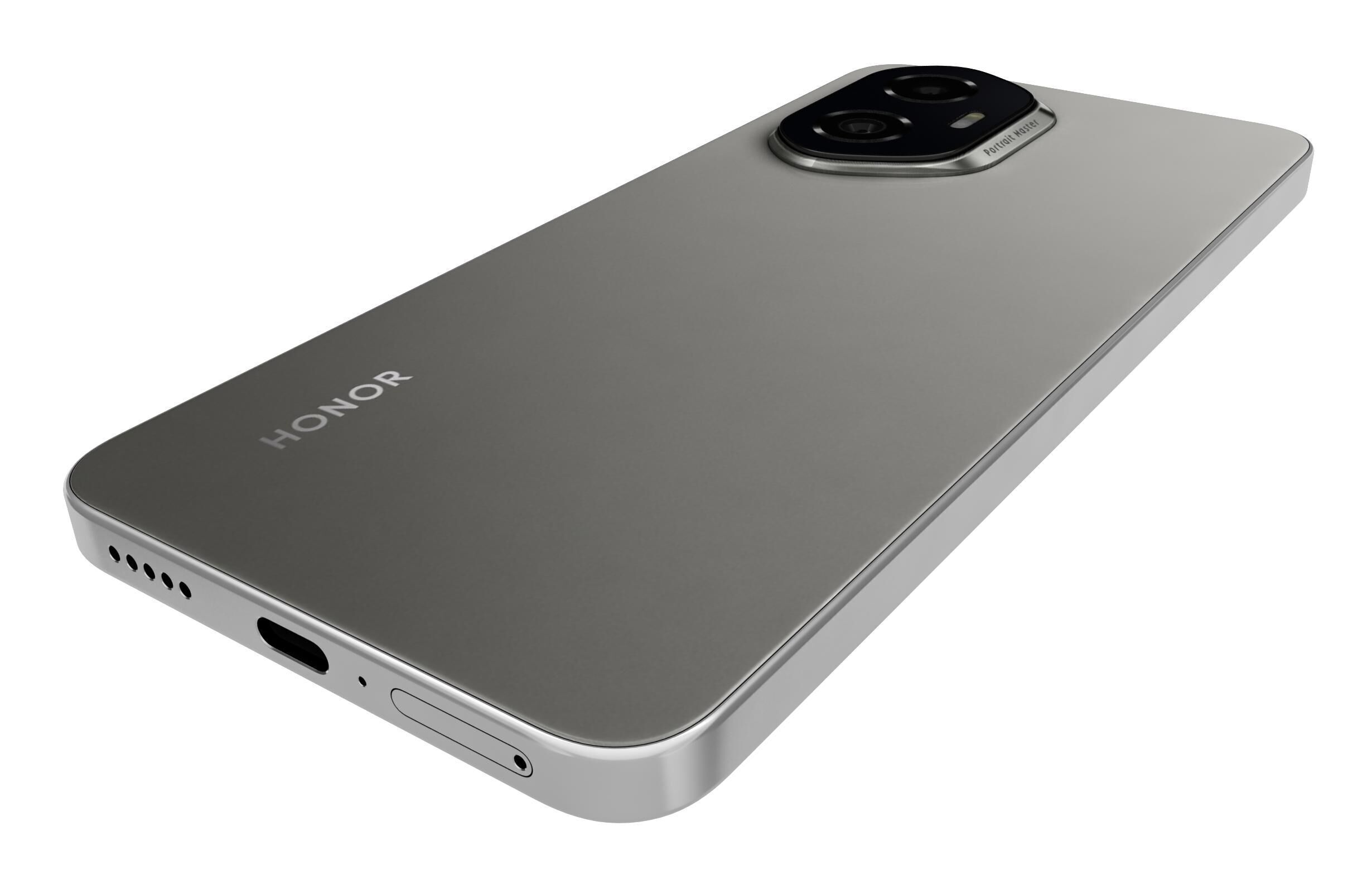 Honor 300 Gray 3D model_14