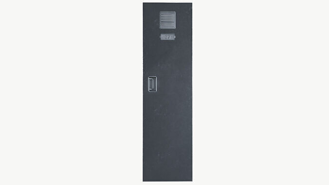 Locker Cabinet 3D model