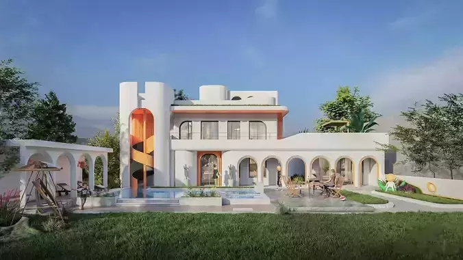 Modern single-family villa