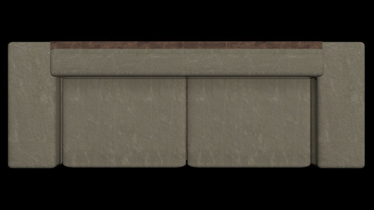 Lavi Three-seater sofaLavi Three-seater sofa Low-poly 3D model_17