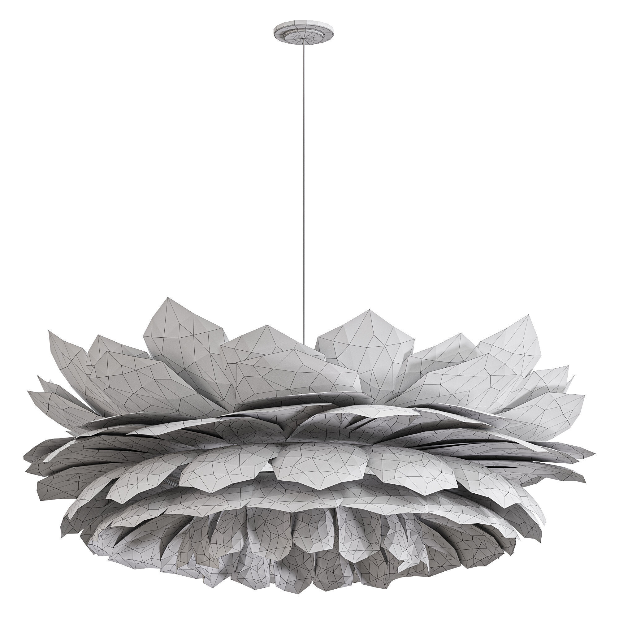 Hanging Model RD 6764 Chandelier by Prohouse store Low-poly 3D model_4
