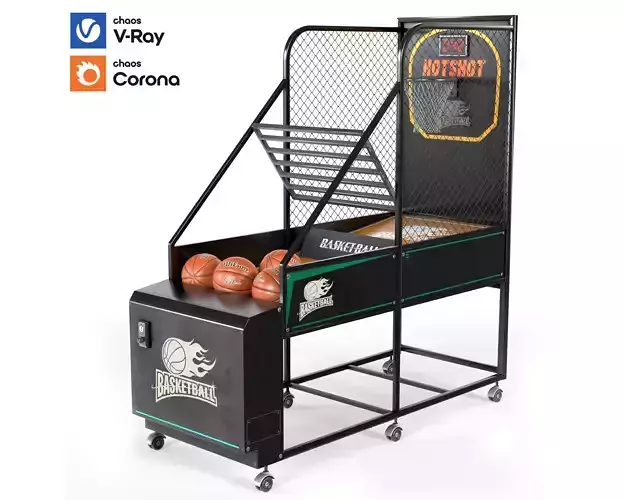 Arcade basketball game