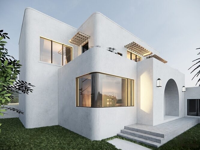 Modern  Building 3D model