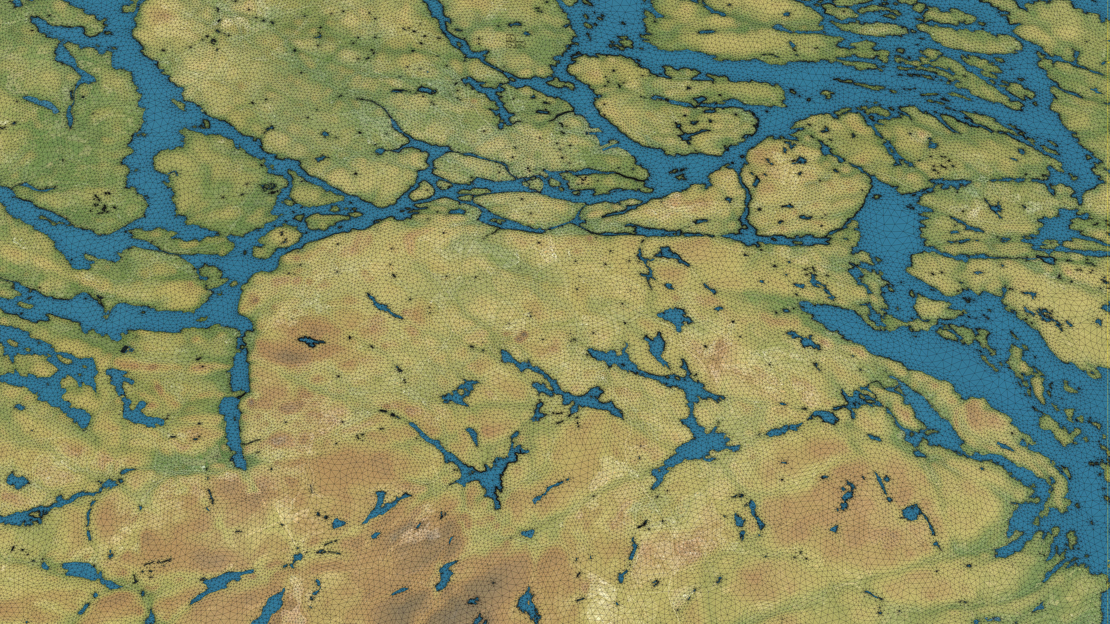 Stockholm - Topography Terrain 3D City 3D Model Collection_38