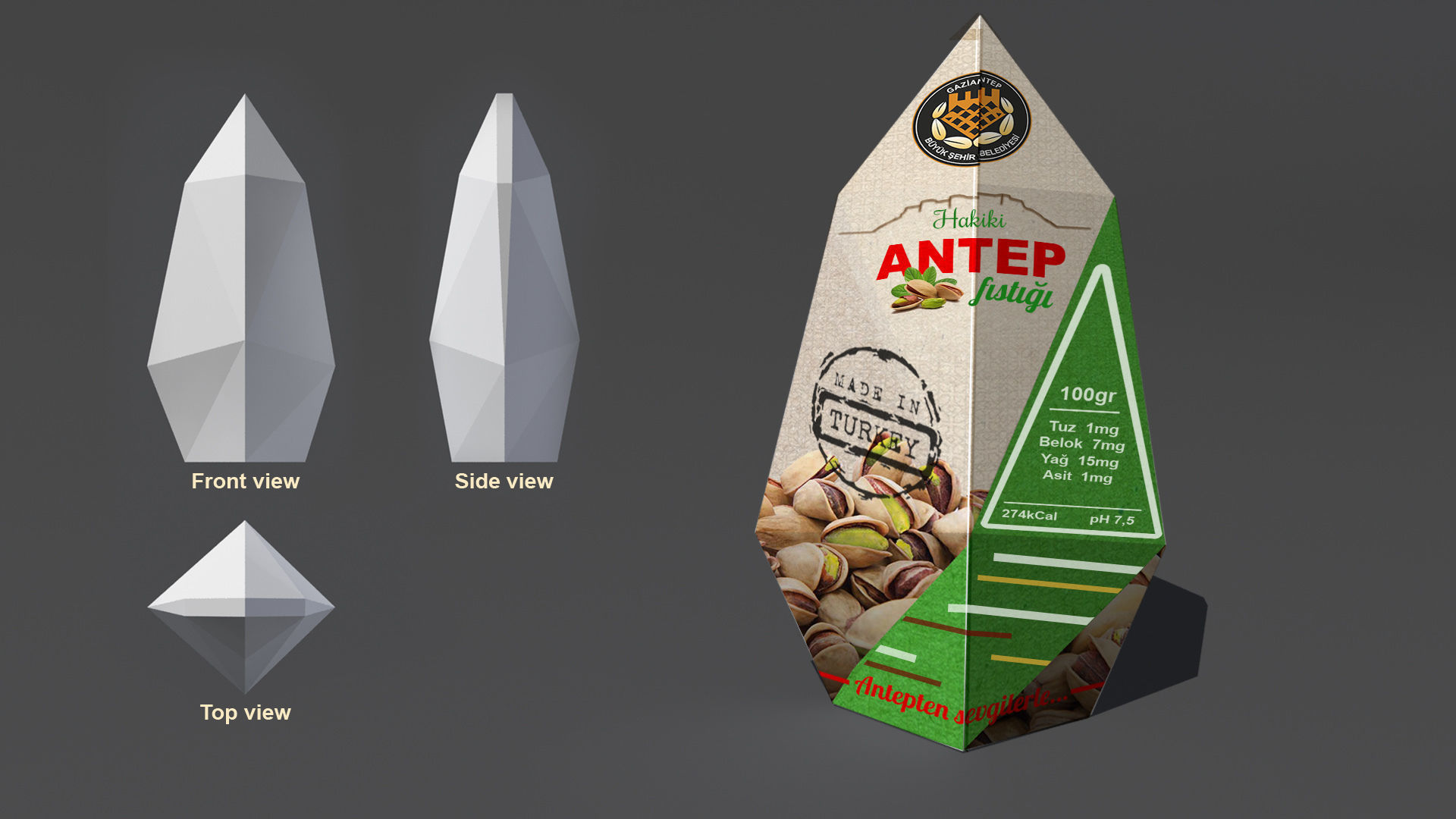 Packing for peanuts 3D model_4