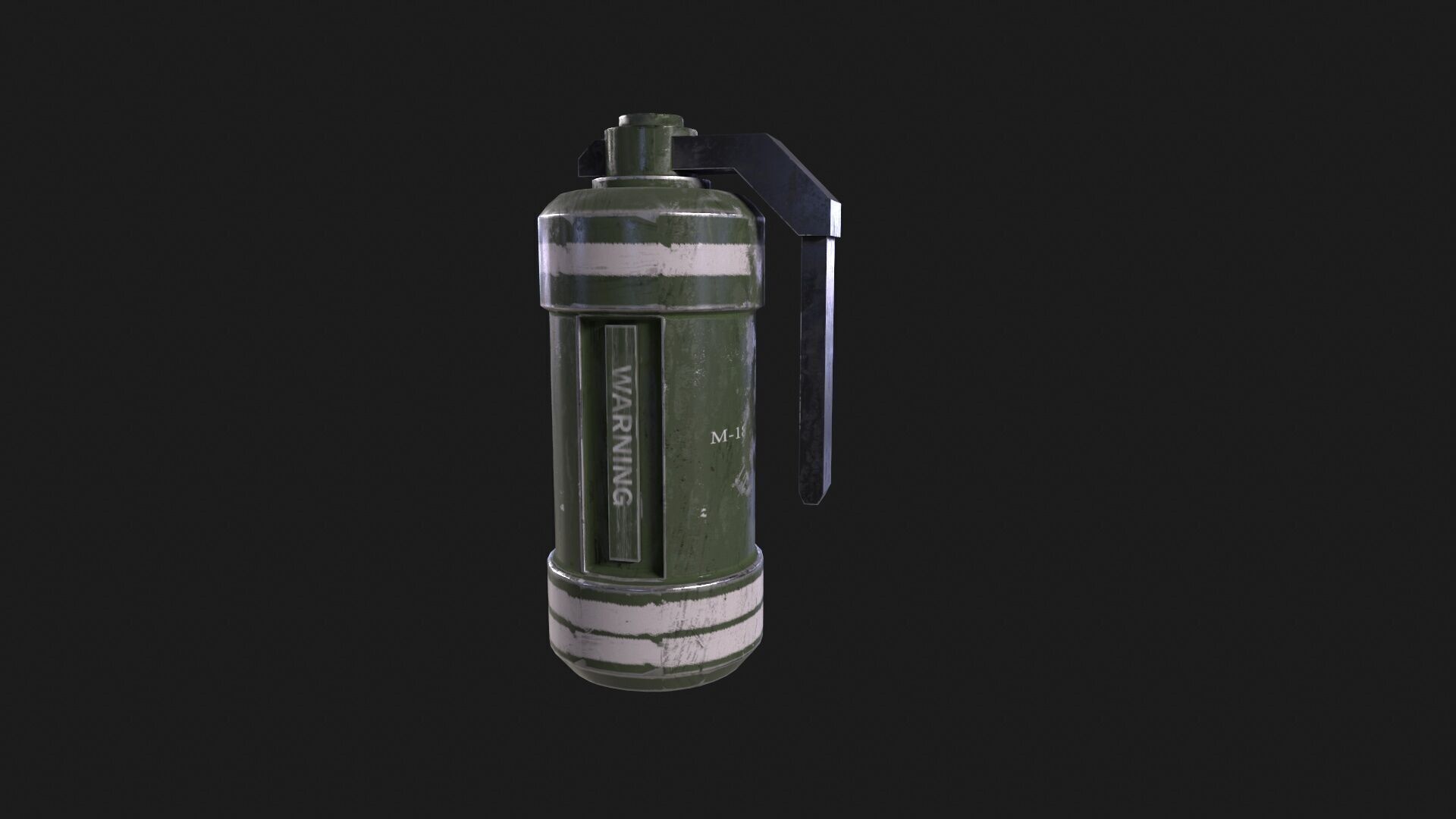 Smog Grenade  3D model_5