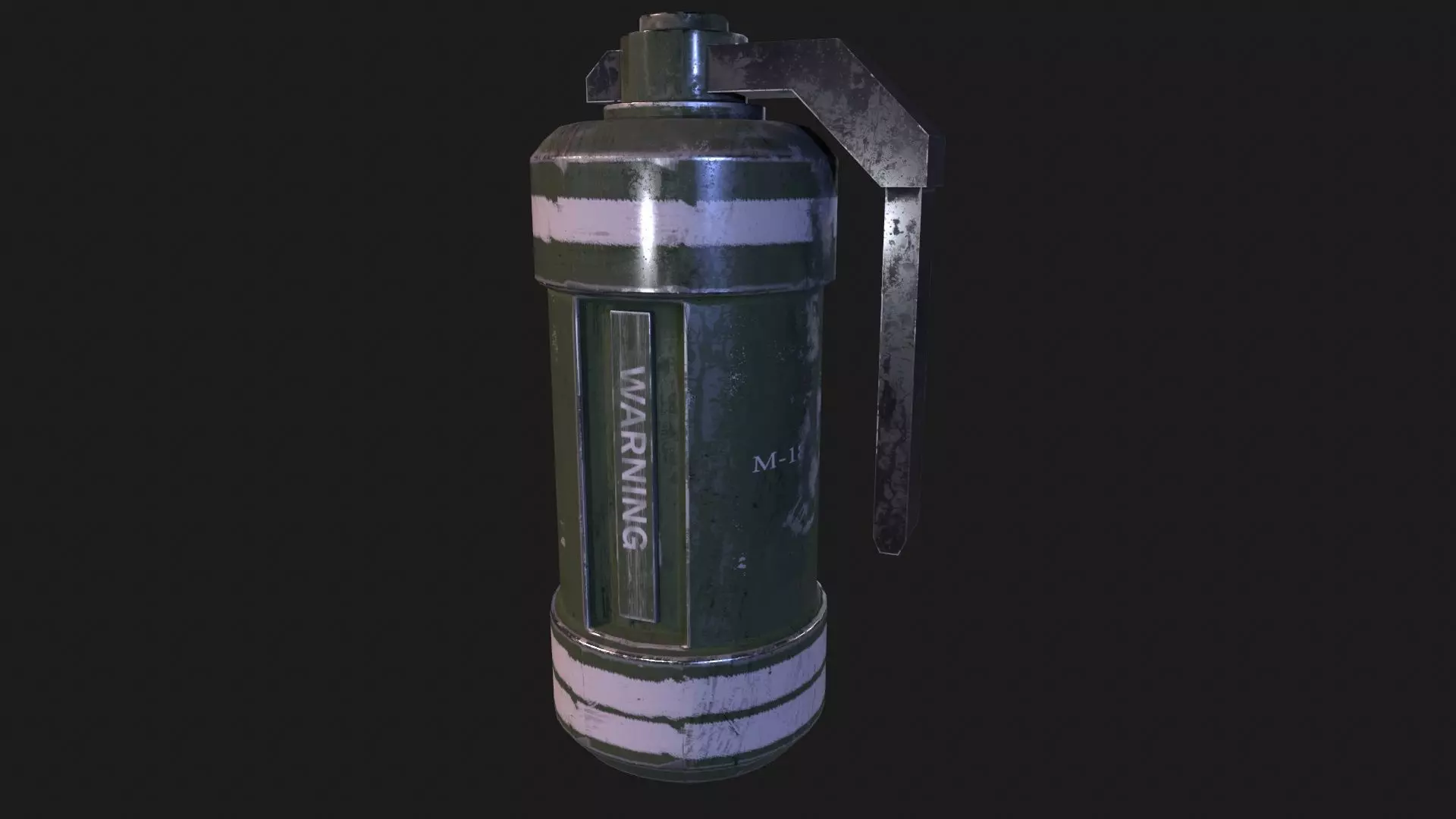 Smog Grenade  3D model_0