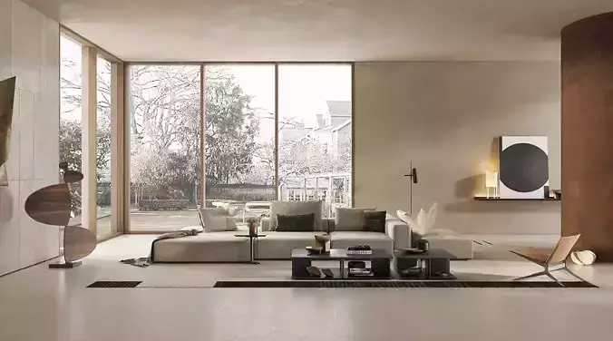 polifrom modern living room