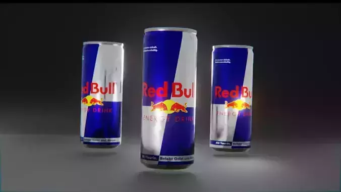 Red Bull Can Model