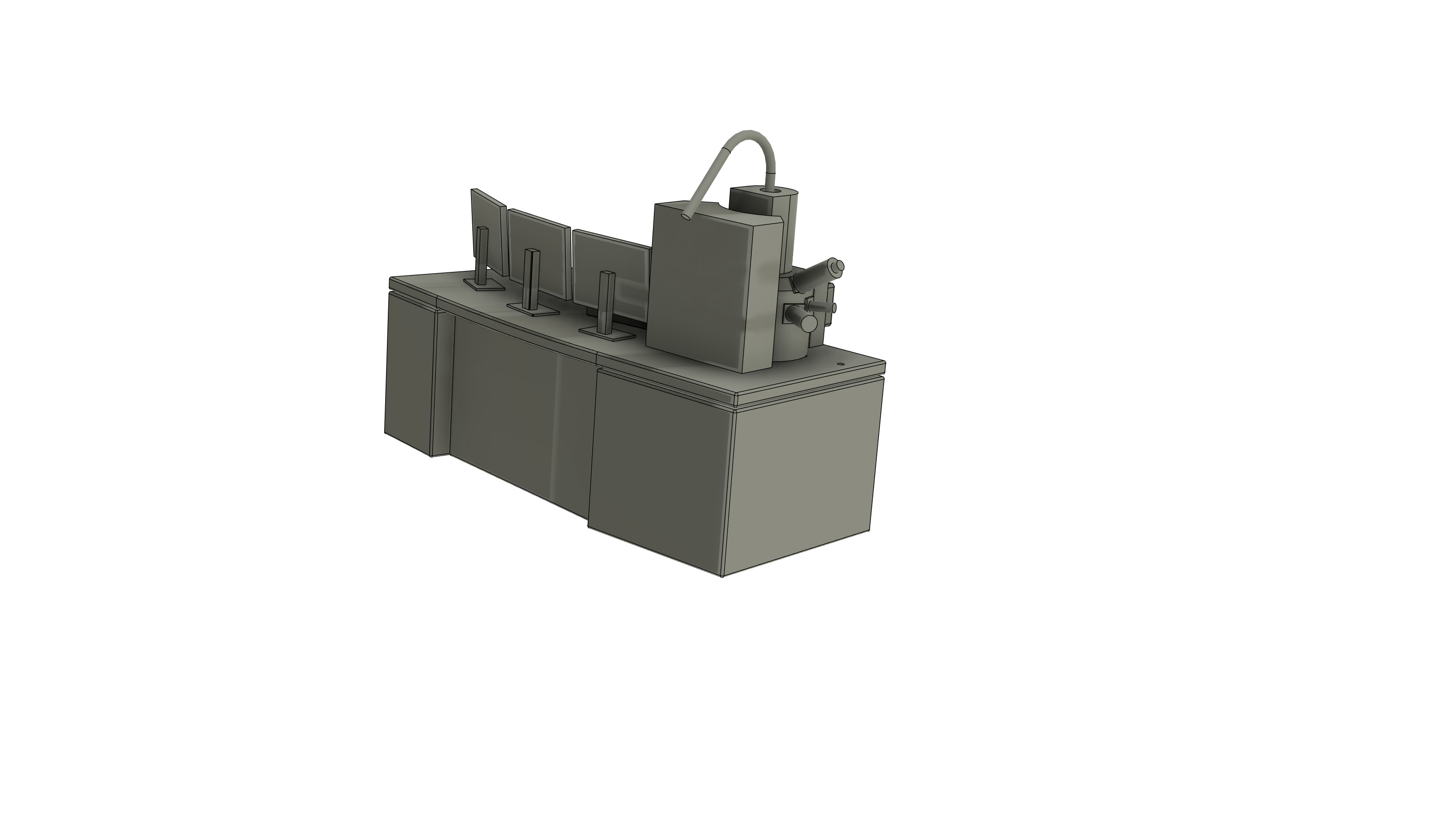 Scanning Electron Microscope 3D model | CGTrader