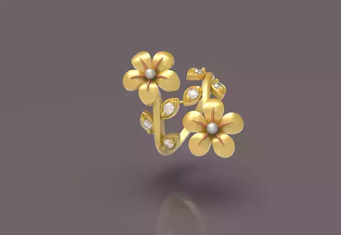 Flower Ring - 0030