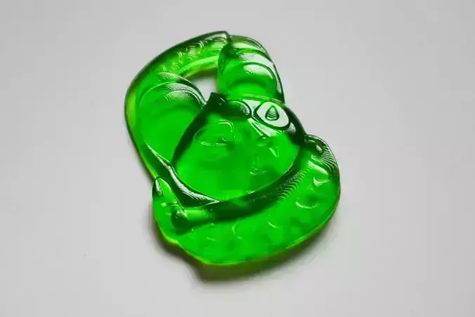 Master Shifu - Jade Zombie Amulet STL 16