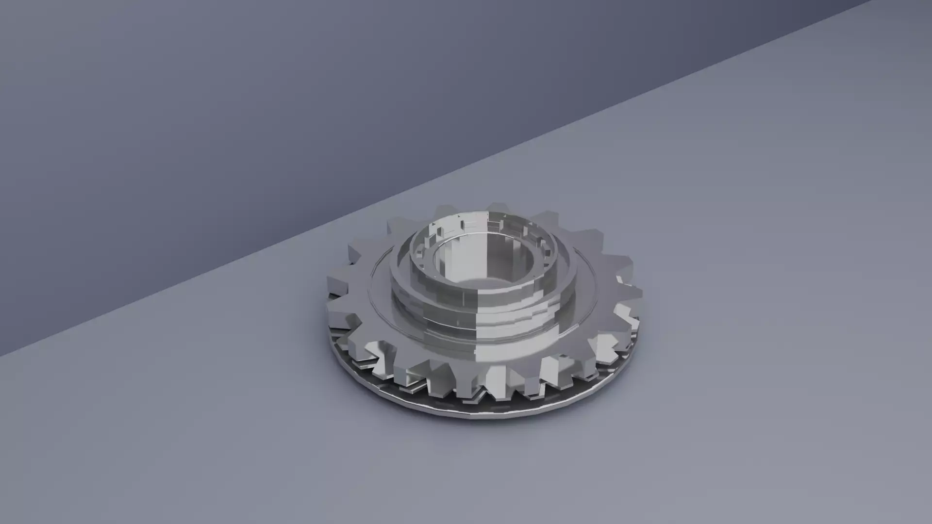 metallic parts2 3D model_0