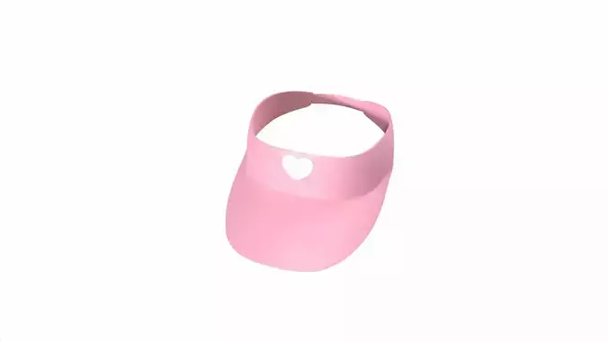 Low-Poly Visor Cap 01