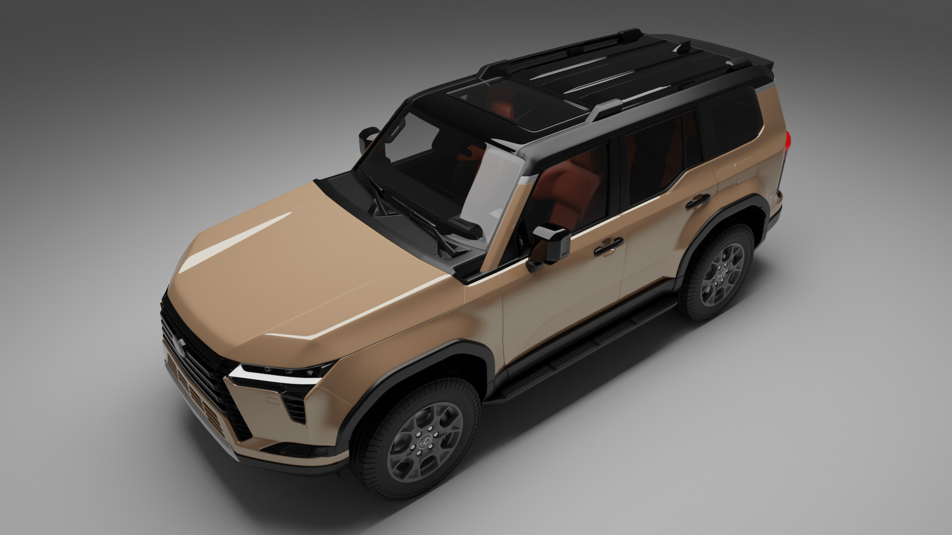 LEXUS GX 550 3D model_2