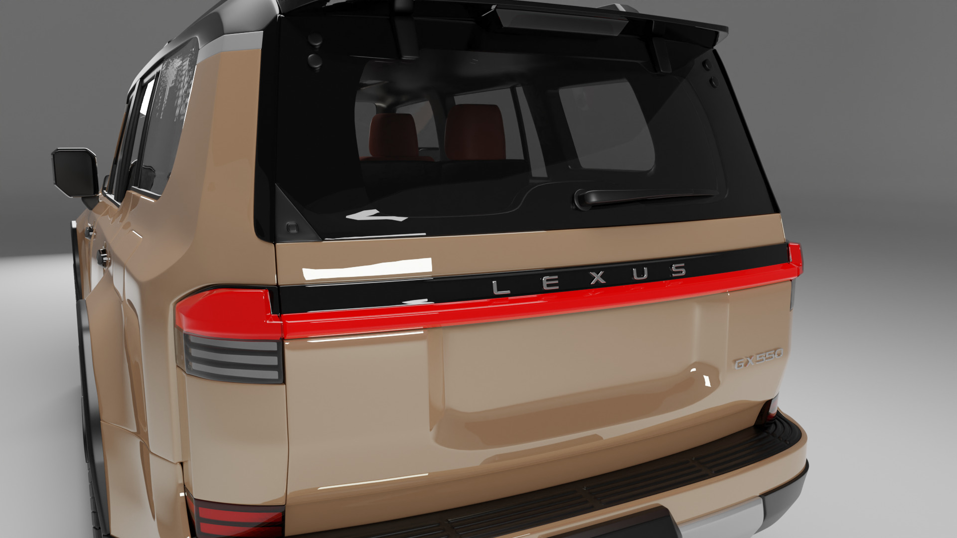LEXUS GX 550 3D model_9