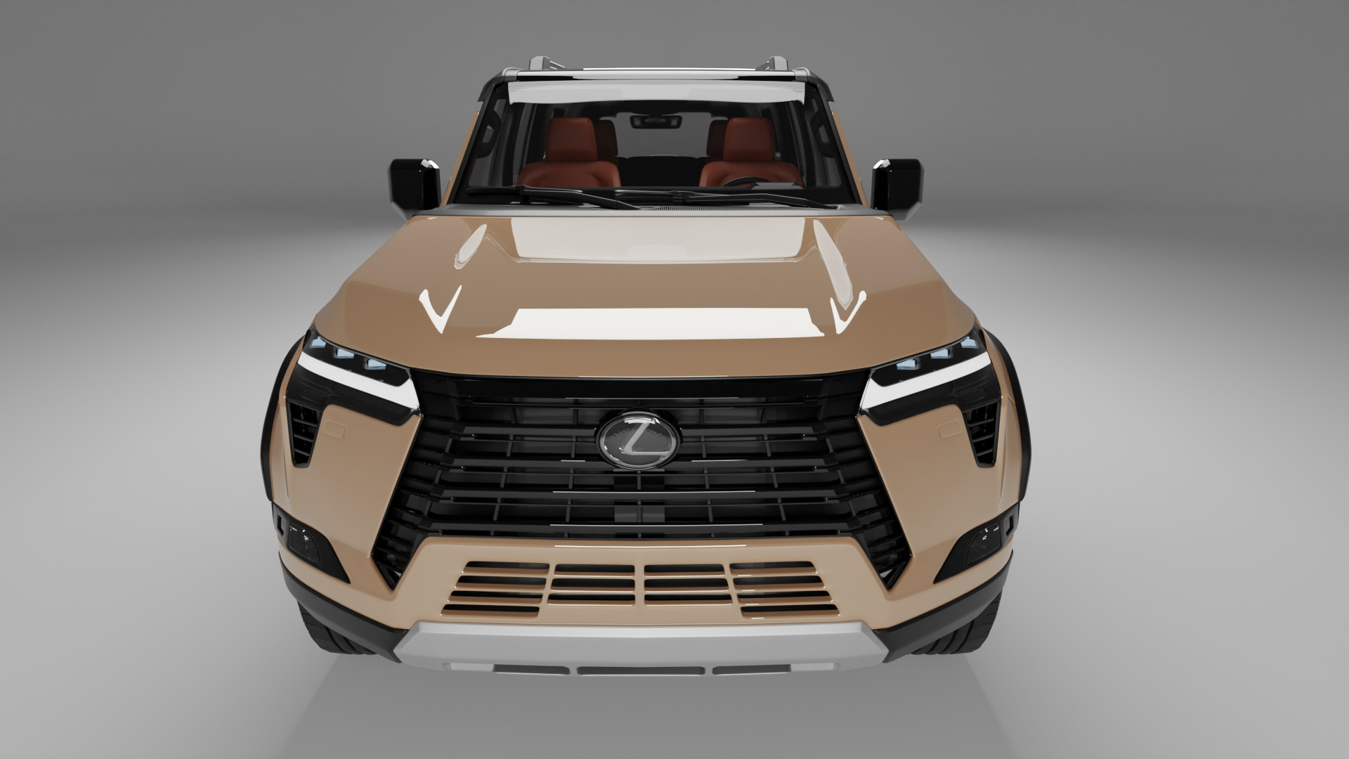 LEXUS GX 550 3D model_4
