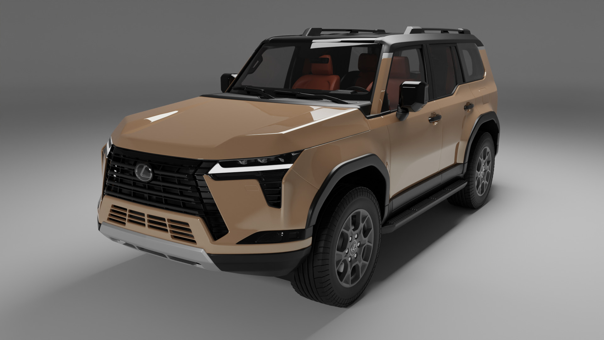 LEXUS GX 550 3D model_5