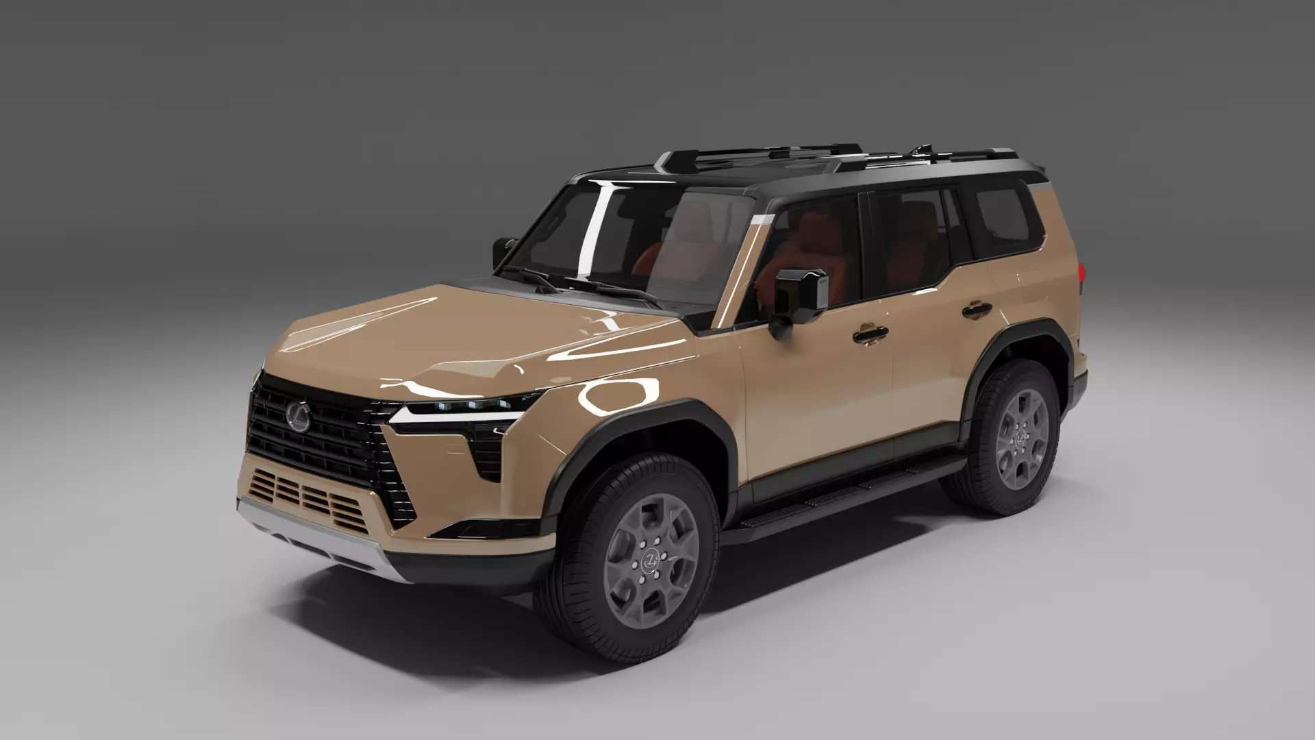 LEXUS GX 550 3D model_0