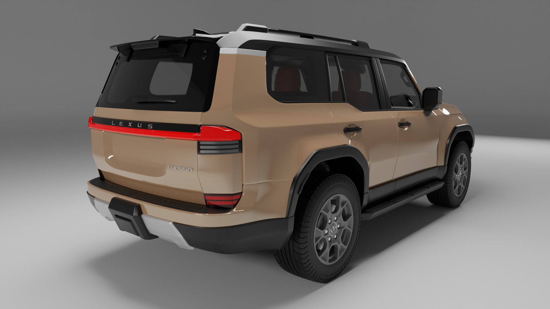 LEXUS GX 550 3D model_8
