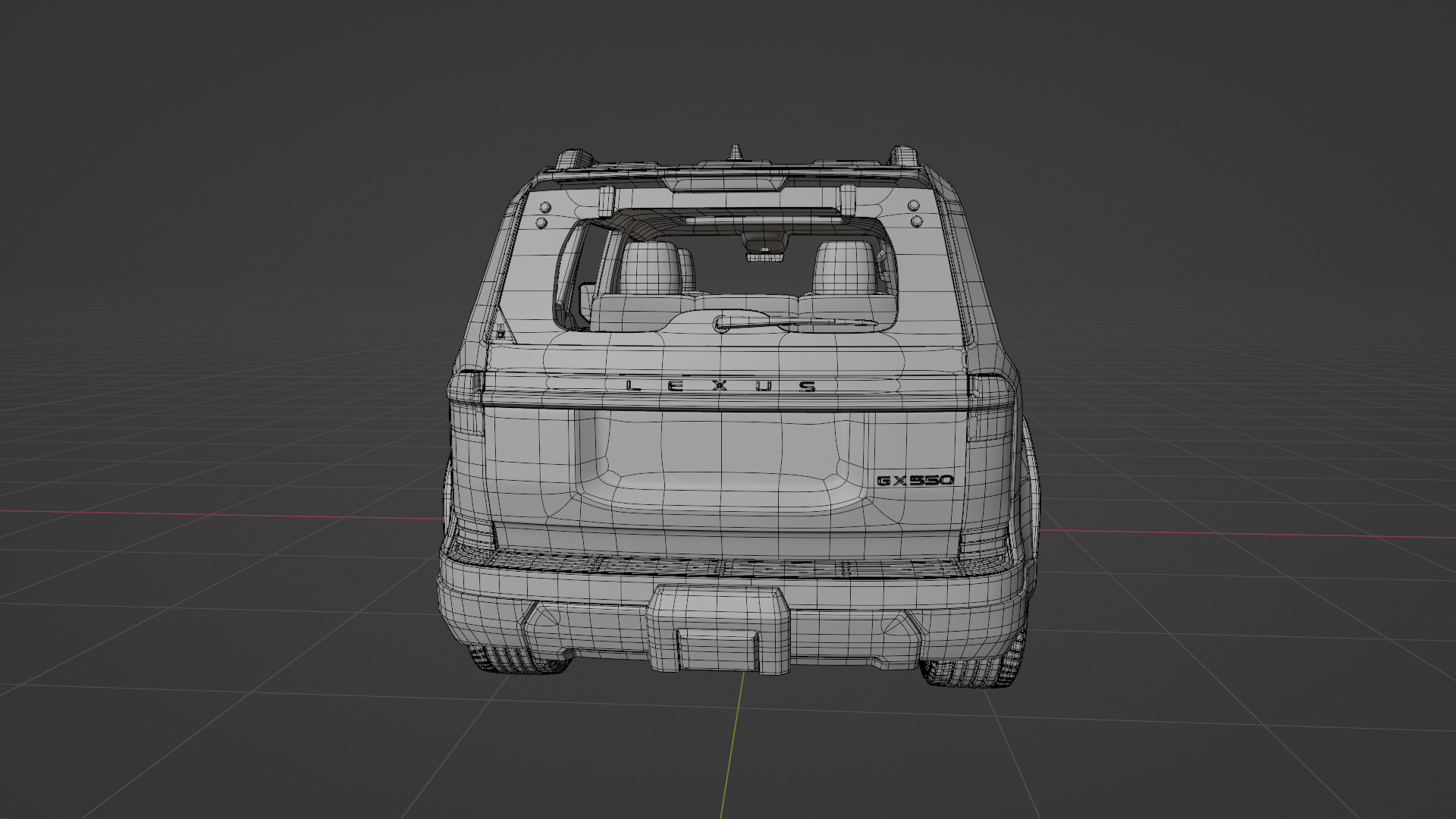 LEXUS GX 550 3D model_19