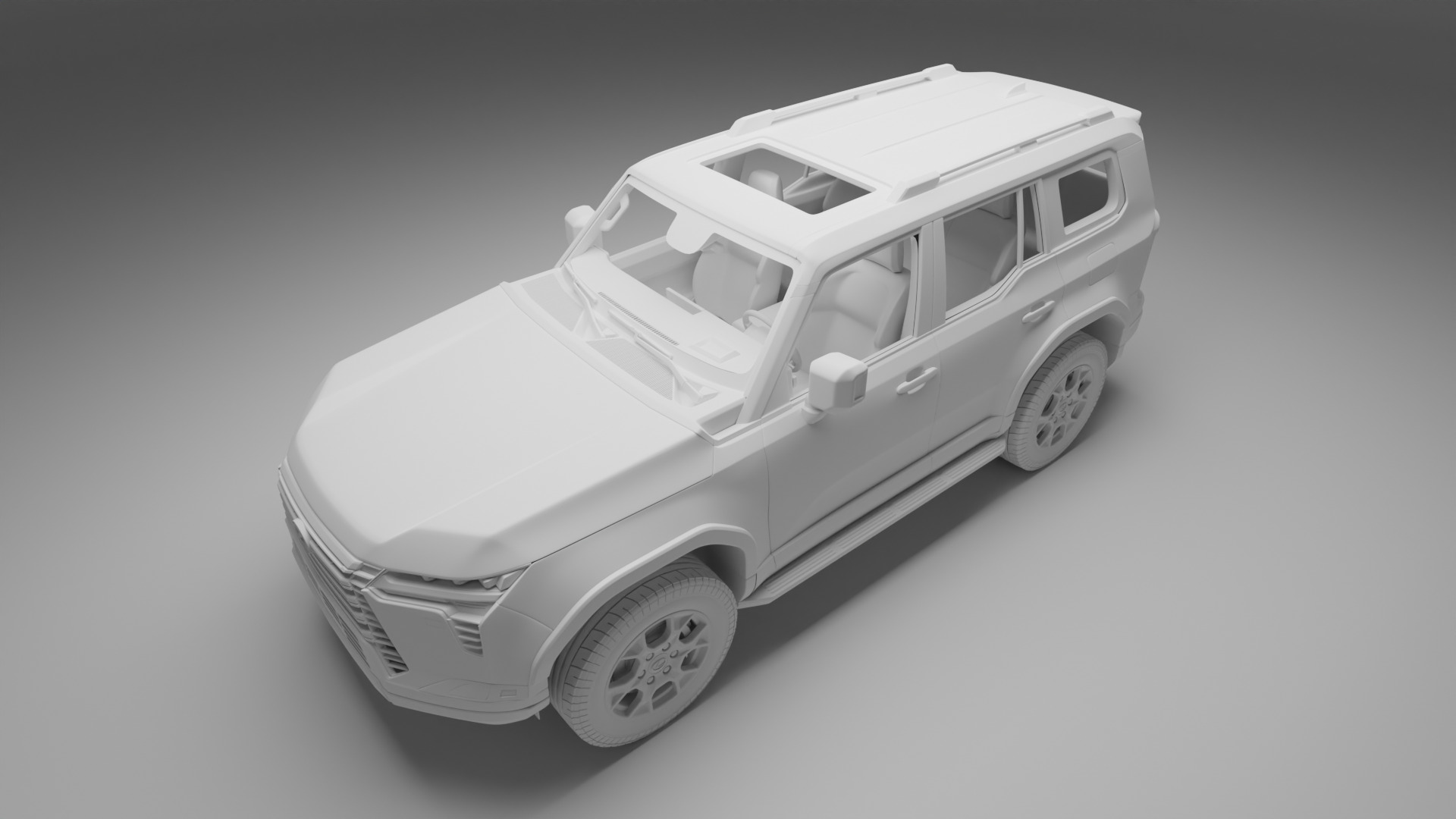 LEXUS GX 550 3D model_10