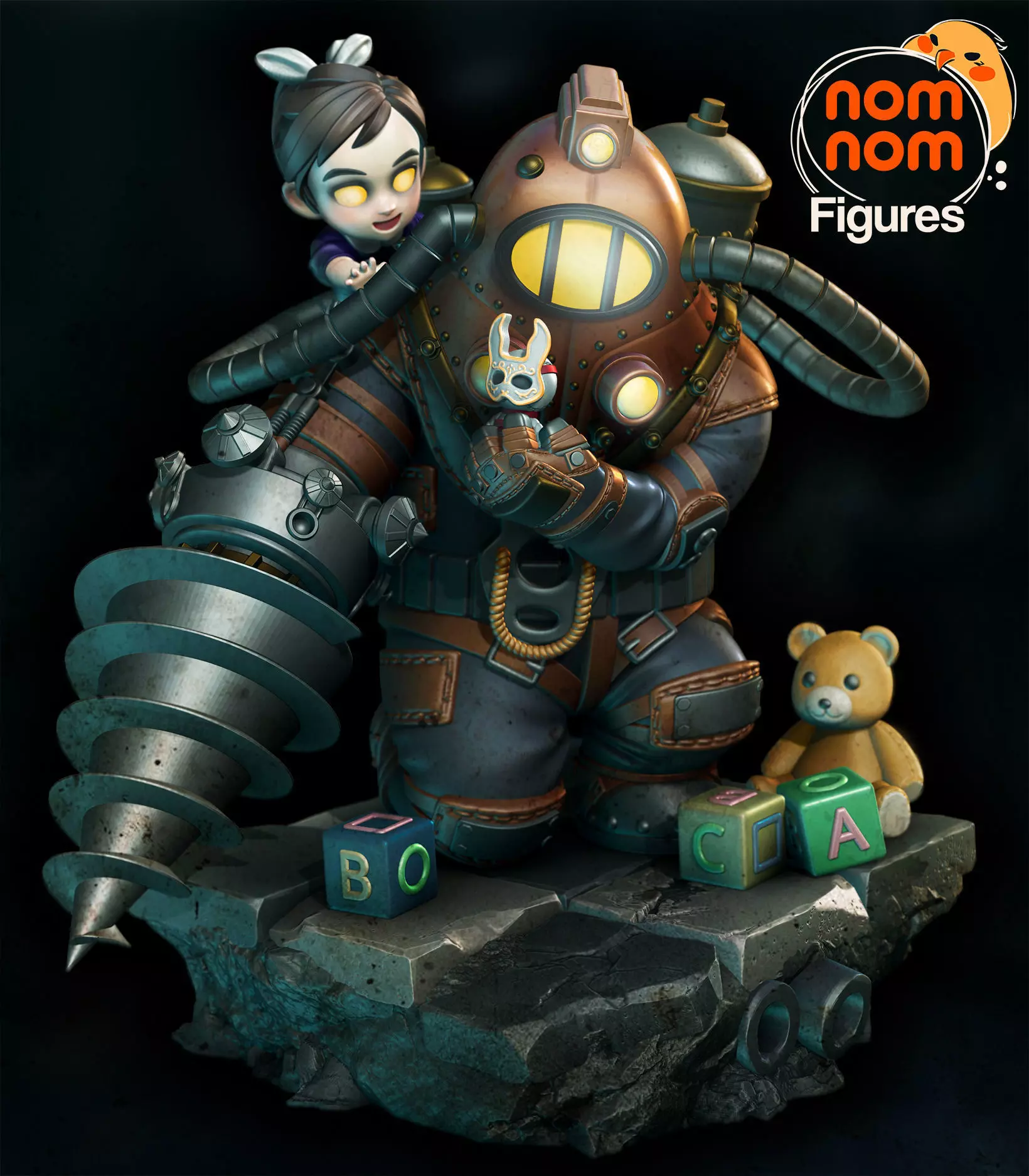 Chibi GeneShock 3D print model