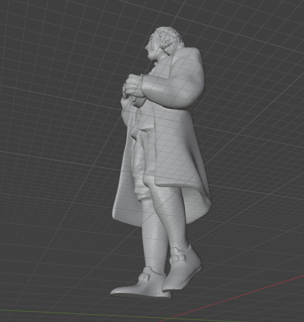 Antonio Vivaldi 3D print model_4
