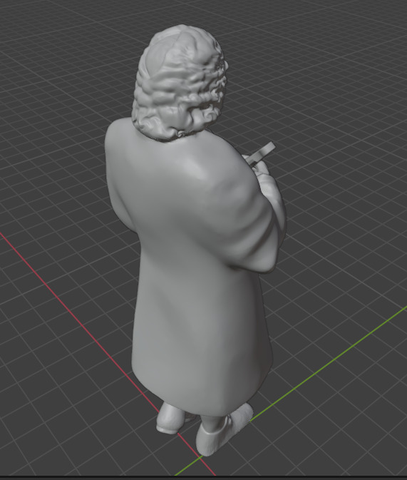 Antonio Vivaldi 3D print model_22