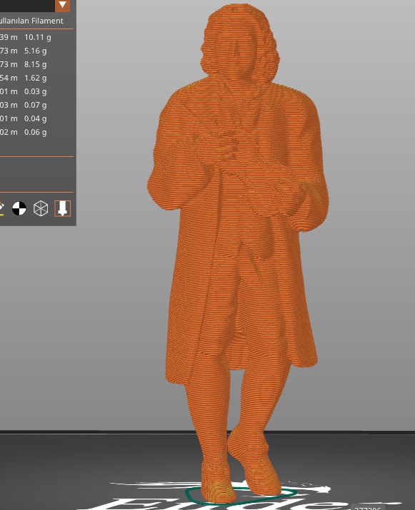 Antonio Vivaldi 3D print model_18