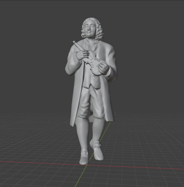 Antonio Vivaldi 3D print model_1