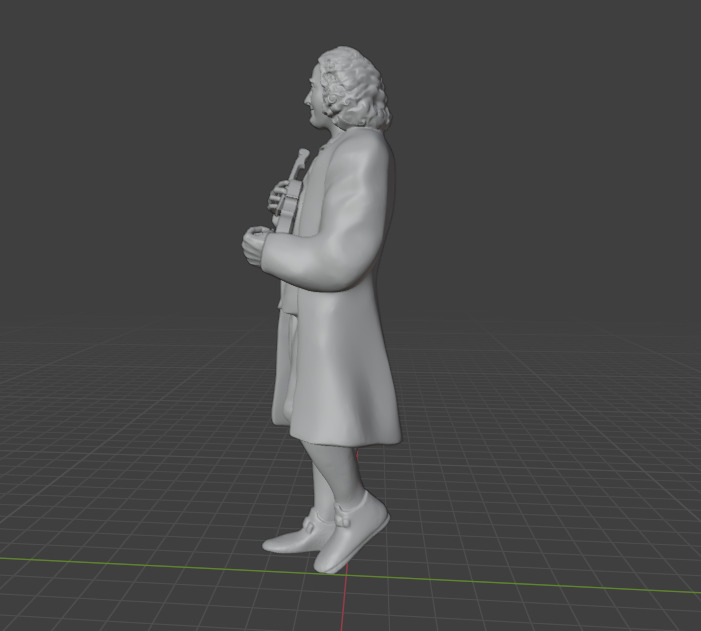 Antonio Vivaldi 3D print model_2