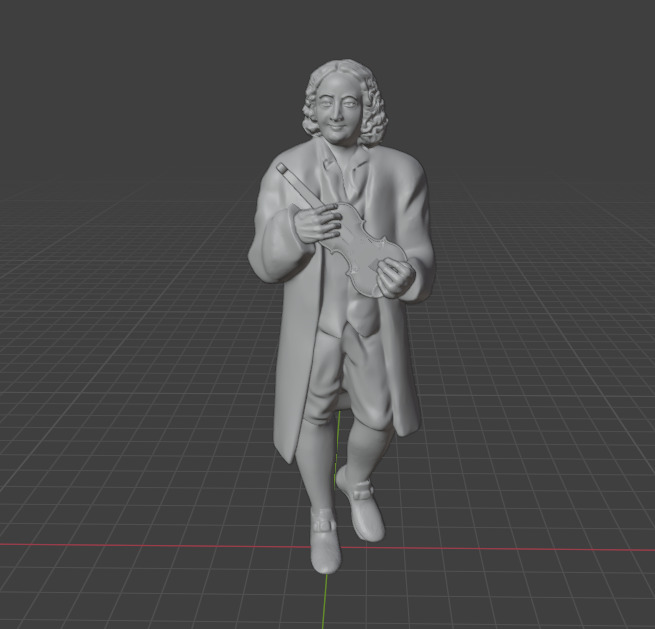 Antonio Vivaldi 3D print model_7