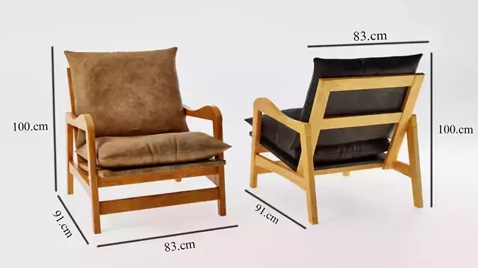 Interior Furniture High Poly Chairs