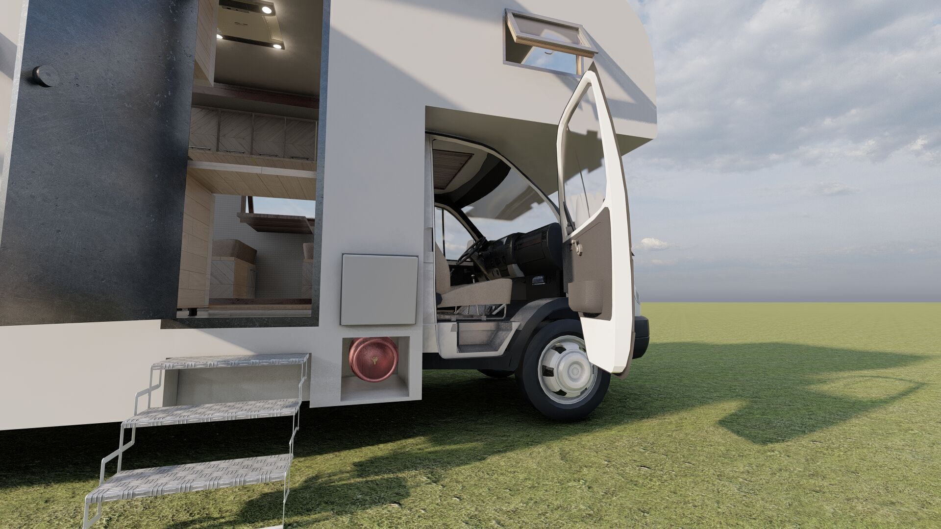Detailed Generic MotorHome 3D model_15