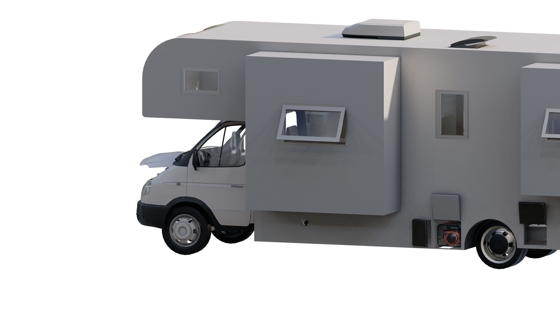 Detailed Generic MotorHome 3D model_2