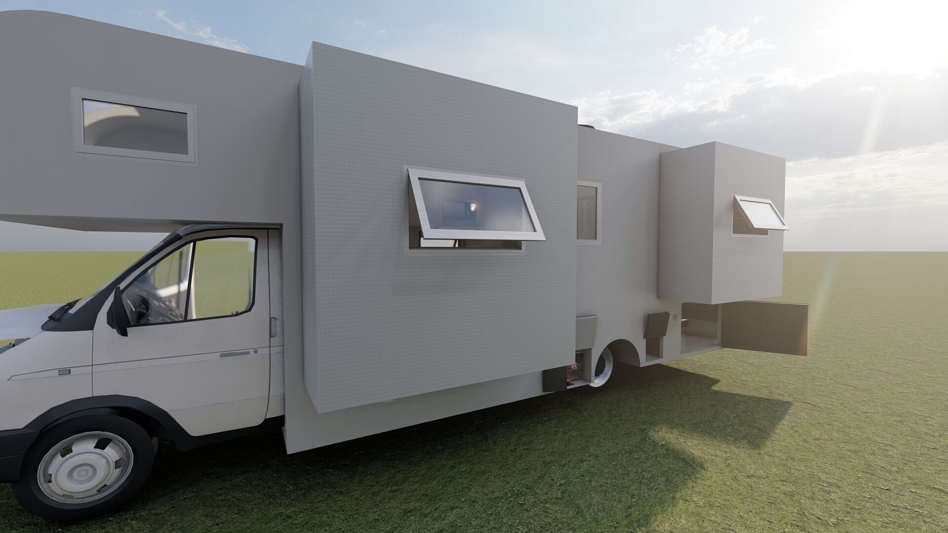 Detailed Generic MotorHome 3D model_10